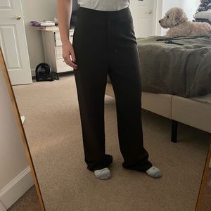 Olive green HM wide leg trousers NWT